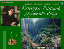 Tablet Screenshot of kristijanfilipovic.com